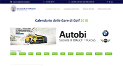 Desktop Screenshot of golfetennisrapallo.it